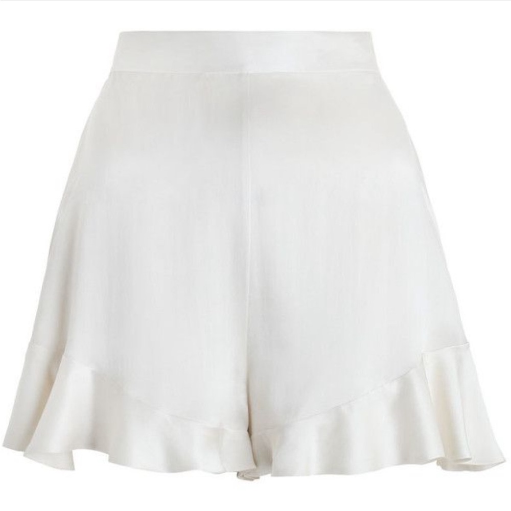 Zimmermann Silk Ruffle Shorts 1